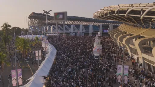 拍到你了吗？TWICE释出「空拍版」高雄演唱会　ONCE看到哭出来