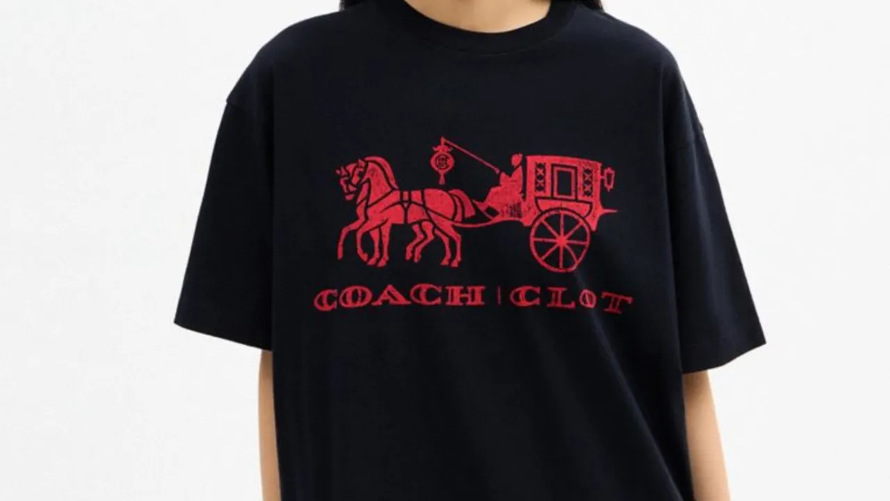 COACH经典「马车标志」也迎来中式细节翻玩，包括车窗、马伕通通变身中式风格。品牌提供