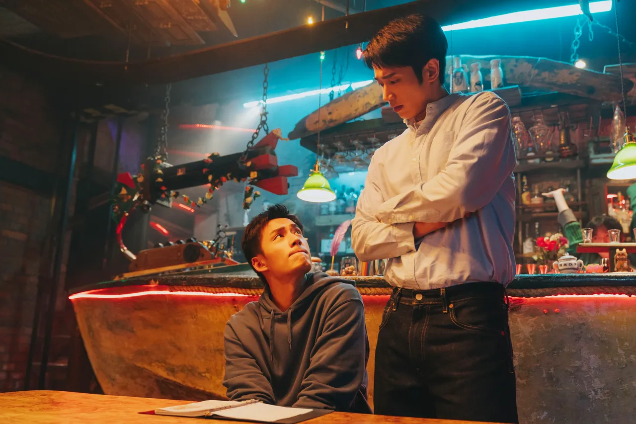 劉以豪與陳澤耀有柔術對手戲。愛奇藝國際版、壹壹影業提供