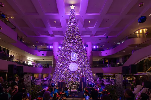 晶華打造室內最高的聖誕樹　享用聖誕大餐最有過節氣氛