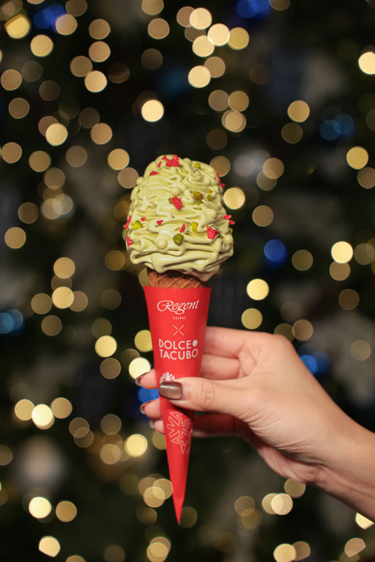Dolce Tacubo聖誕霜淇淋。業者提供