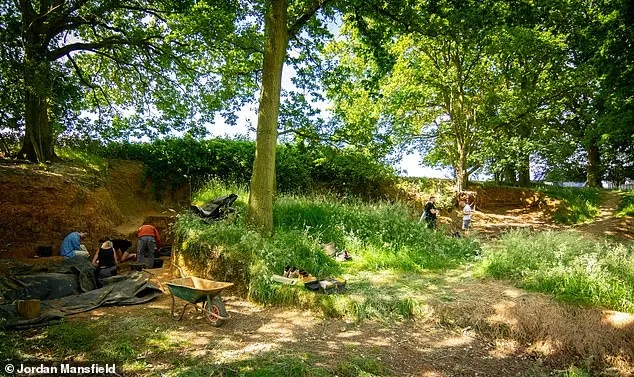 科学家在萨福克郡巴纳姆发现最早的用火证据。取自网路