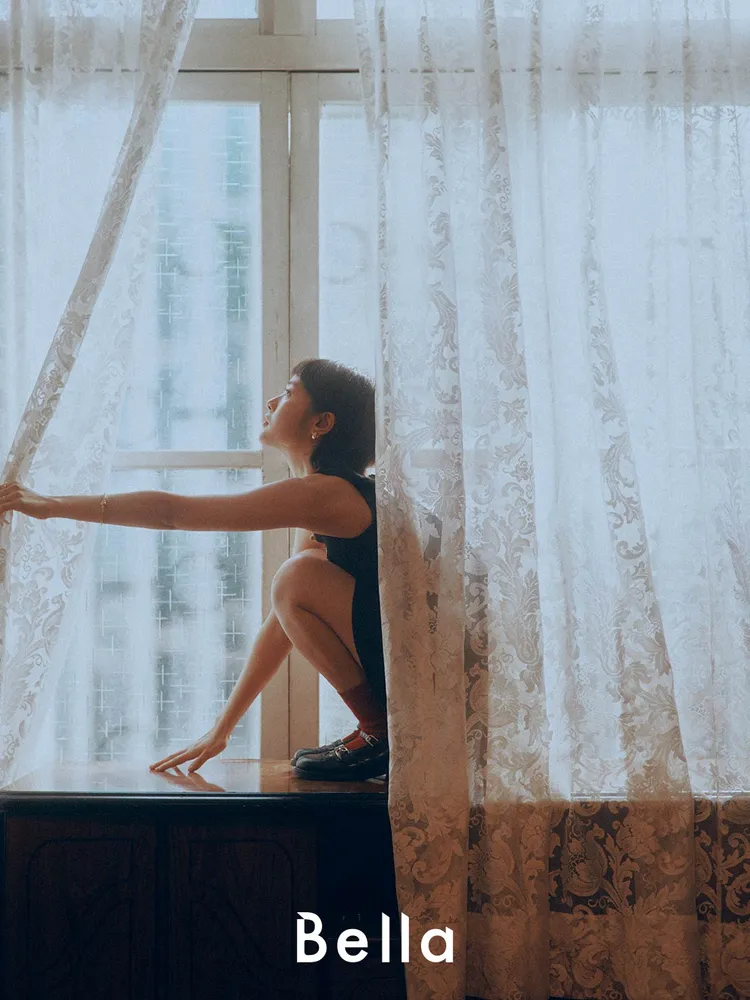 林廷憶赴日拍攝 NHK 日劇《火星女王》。《Bella》儂儂提供