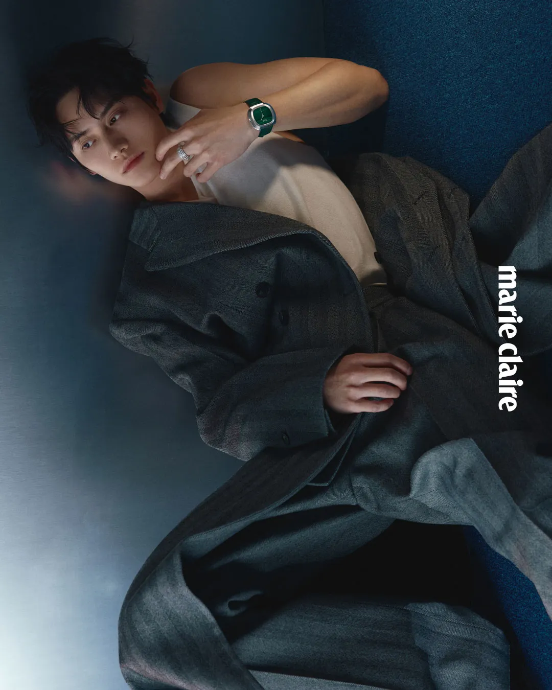 范少勳拍攝《Marie Claire美麗佳人》封面。《Marie Claire美麗佳人》國際中文版提供