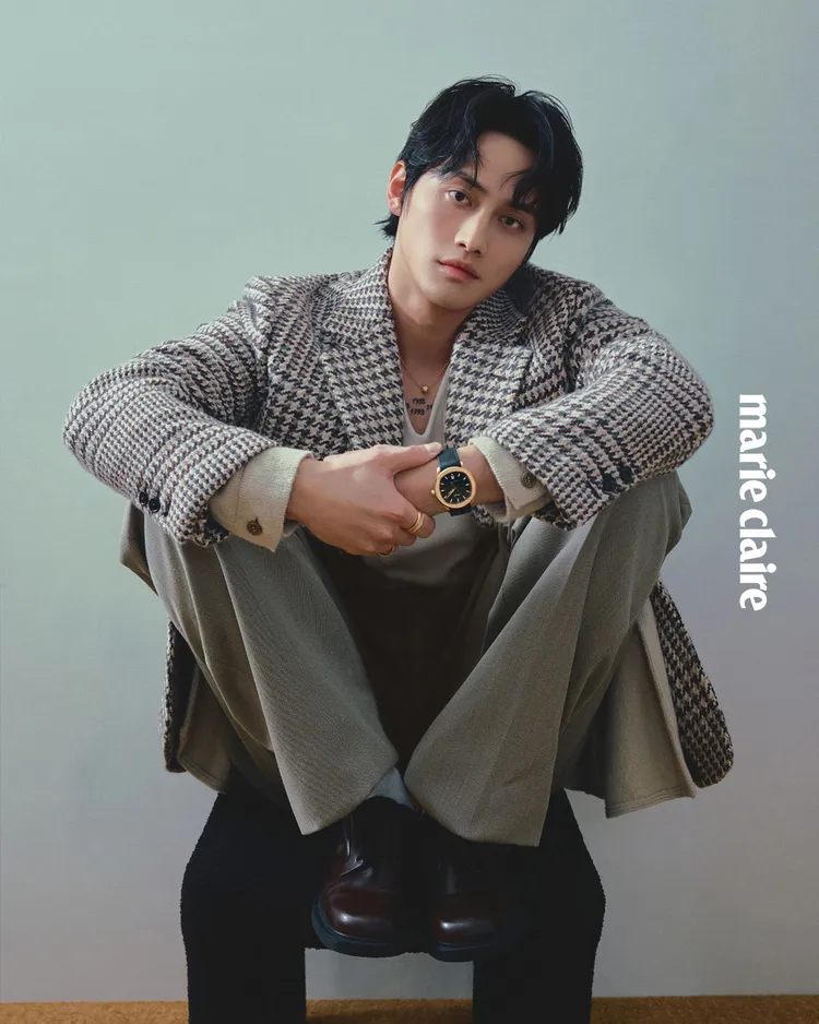 范少勳拍攝《Marie Claire美麗佳人》封面。《Marie Claire美麗佳人》國際中文版提供