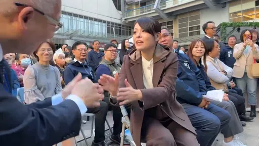 高虹安回来了！今出席公开活动　直言：回到市长岗位是最重要的事情