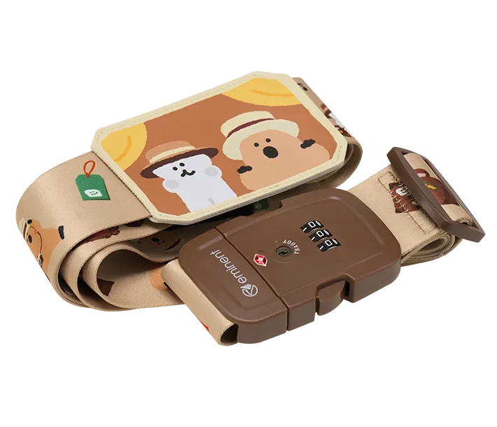 萬國通路DINOTAENG行李束帶，690元。品牌提供