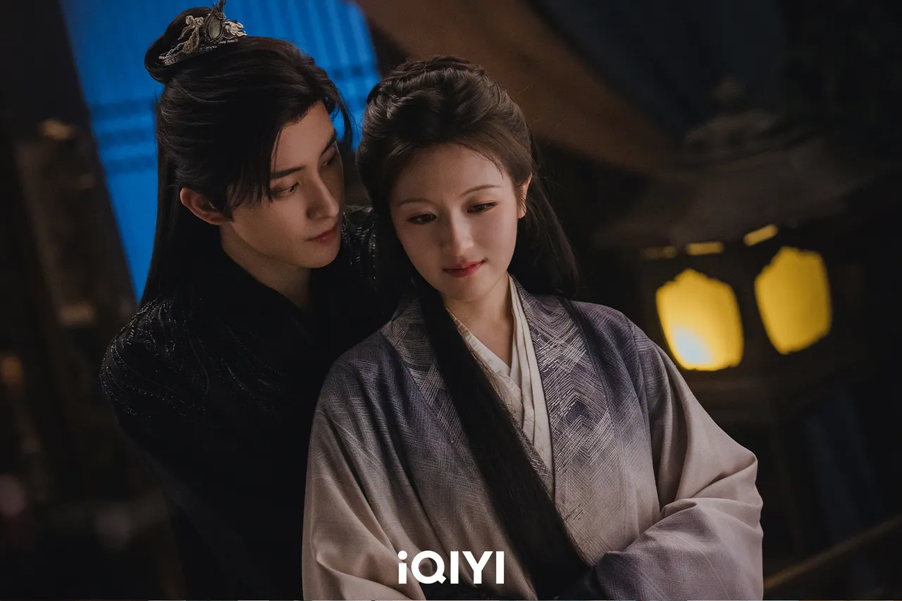 李兰迪、敖瑞鹏《朝雪录》排名第四，于播出期间创下单日最高观看人数高峰。iQIYI爱奇艺国际版提供