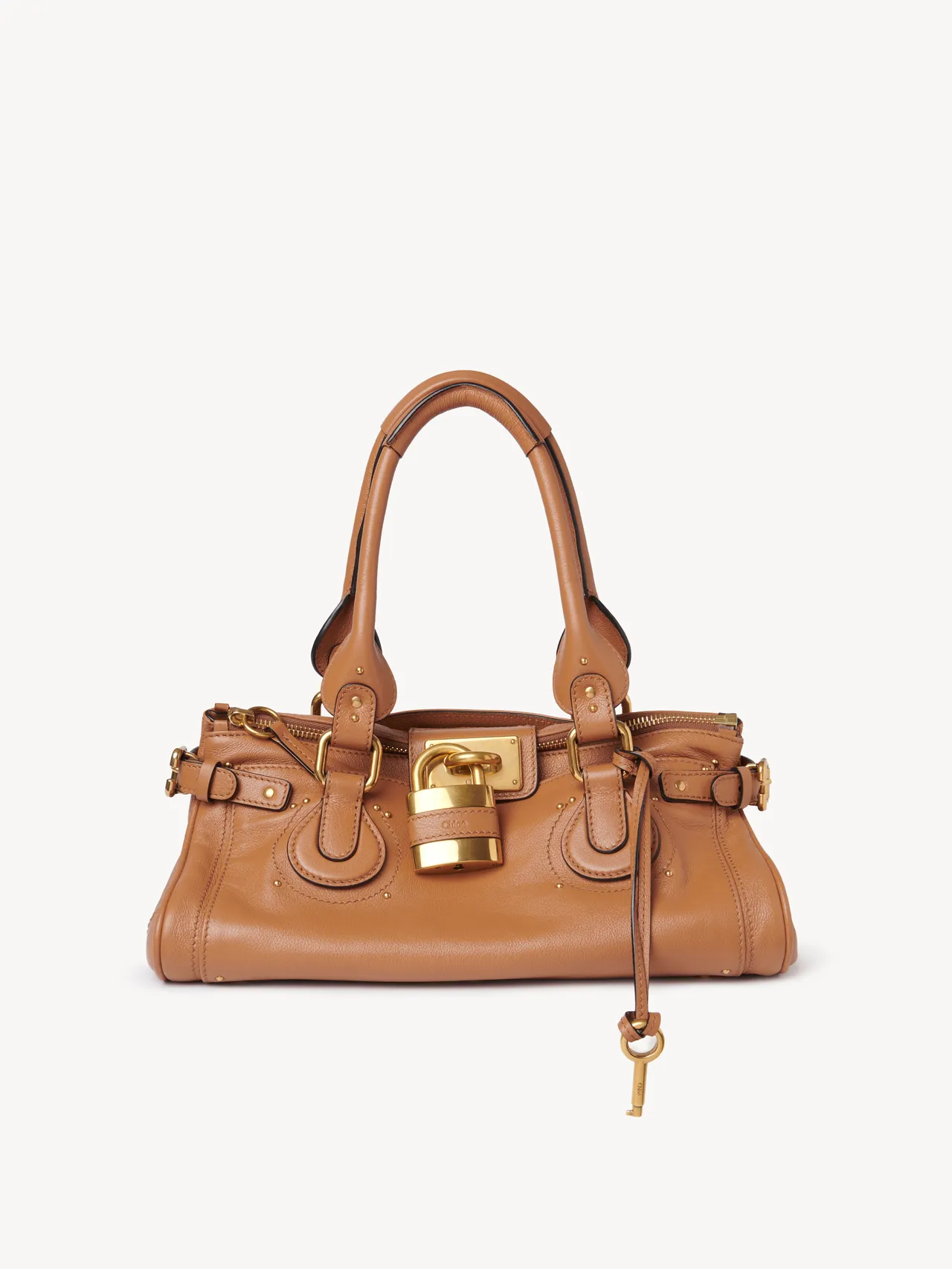 Chloé Paddington野马棕锁头包，8万9900元。品牌提供