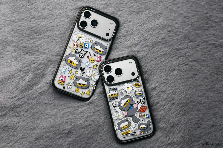 ZO&FRIENDS x CASETiFY 聯名系列推出多款手機殼印花設計，為粉絲帶來視覺上的樂趣與驚喜。CASETiFY提供