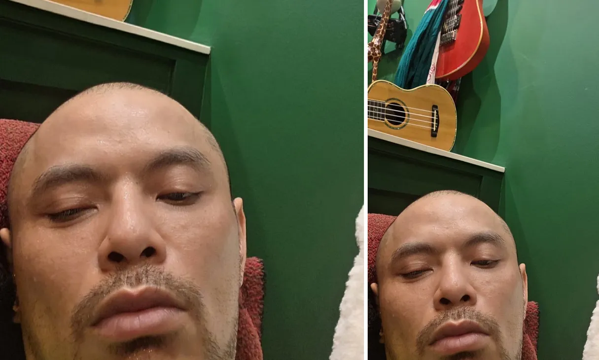 黄明志憔悴失神枯等出庭！大光头近照曝光手滑秒删