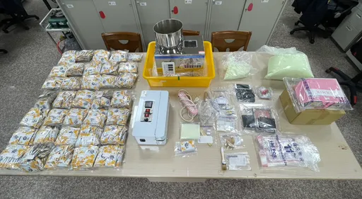 溯源毒品咖啡包！刑事局南打破获藏身台中民宅制毒工厂　还添加这味当噱头