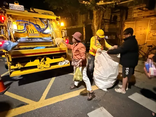台中男追不到垃圾车跌倒　隔天竟持刀恐吓清洁队员！杀人未遂送办