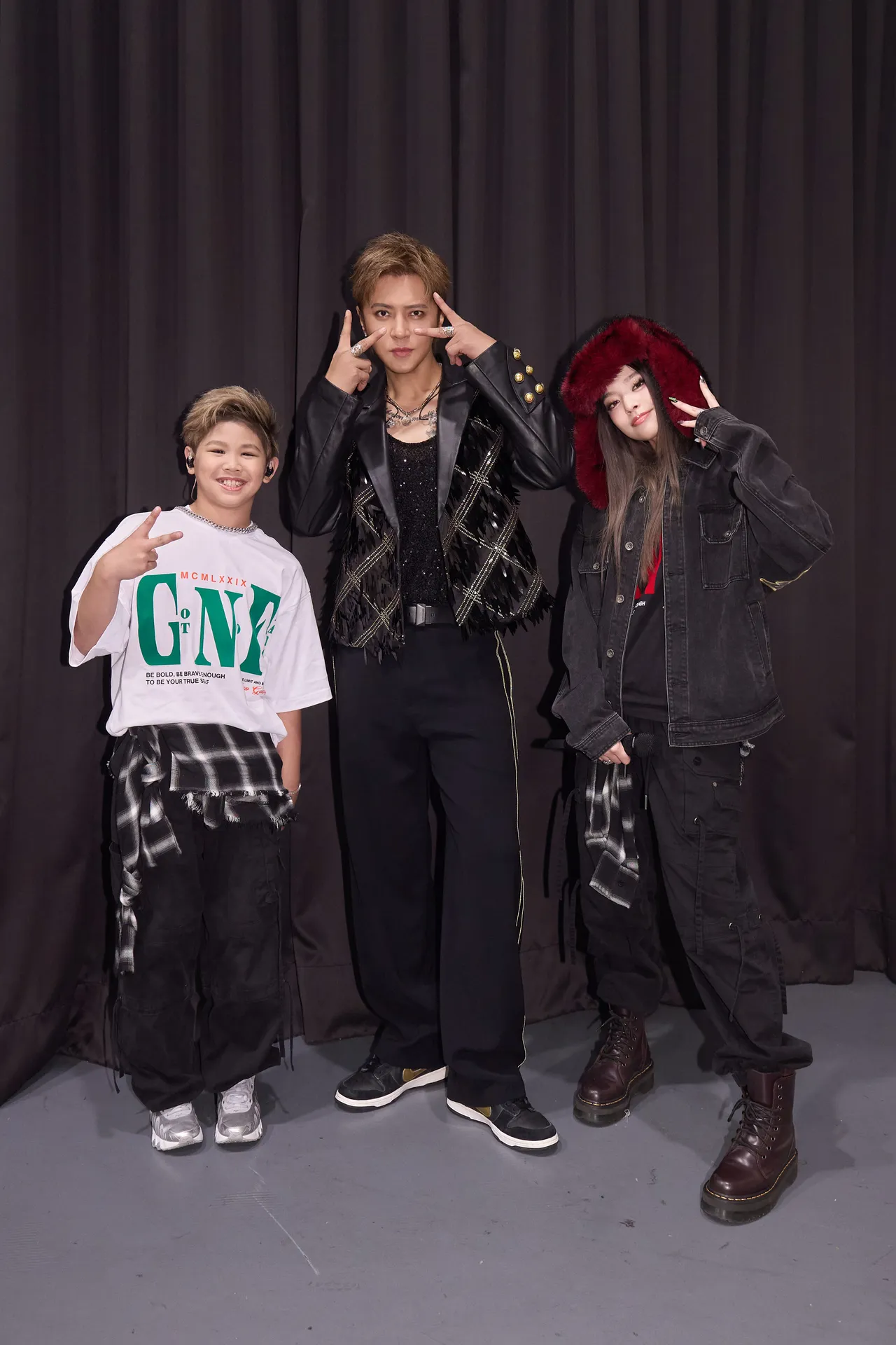 Bboy NANA見偶像太緊張 一度石化。開心果娛樂提供