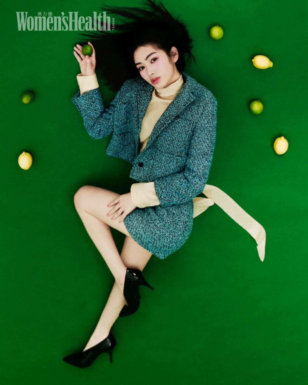 雷嘉汭拍摄《Women’s Health》数位版封面。《Women’s Health》美力圈提供