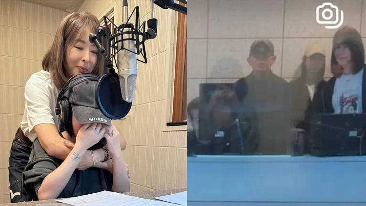 小S日前为台北101烟火20年影片献声，一度感伤啜泣，贾永婕拥抱安慰她，而在副控室的男子，身份今天曝光。翻摄贾永婕Threads、小S IG