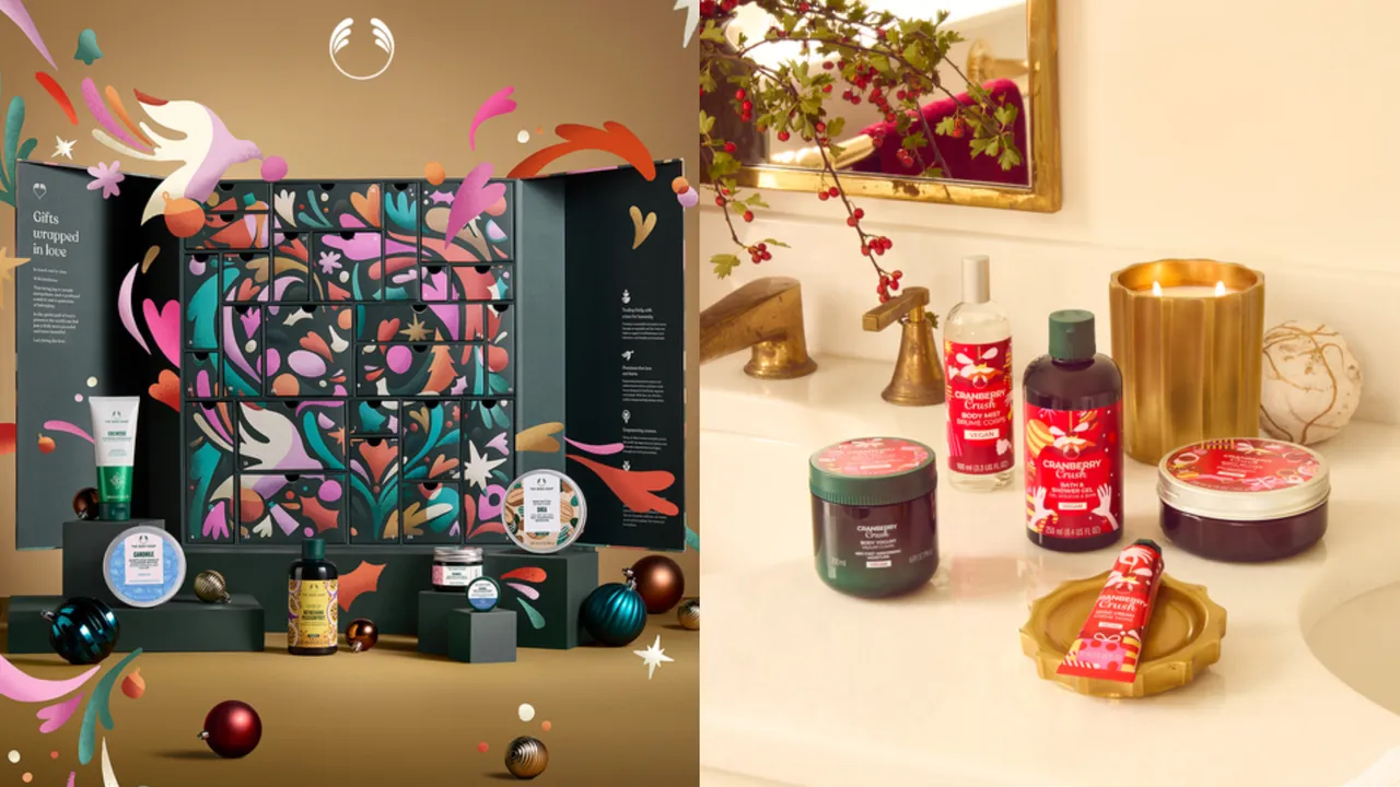 The Body Shop 2025聖誕限定系列。品牌提供