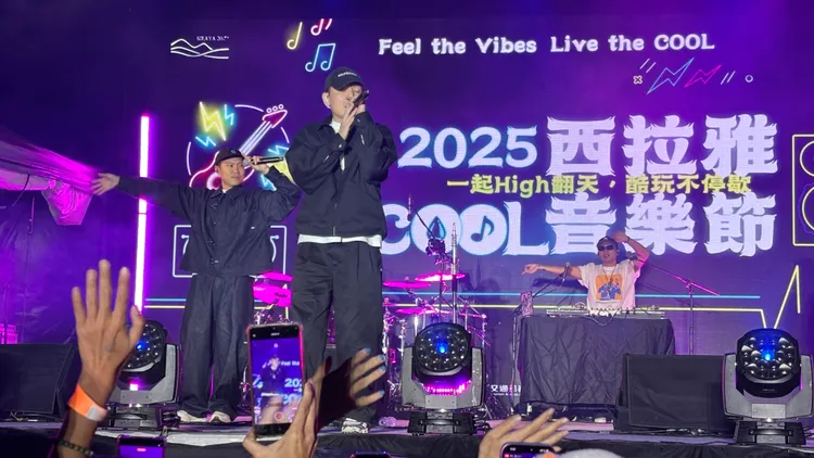 天團玖壹壹唱壓軸，現場嗨翻。莊曜聰攝