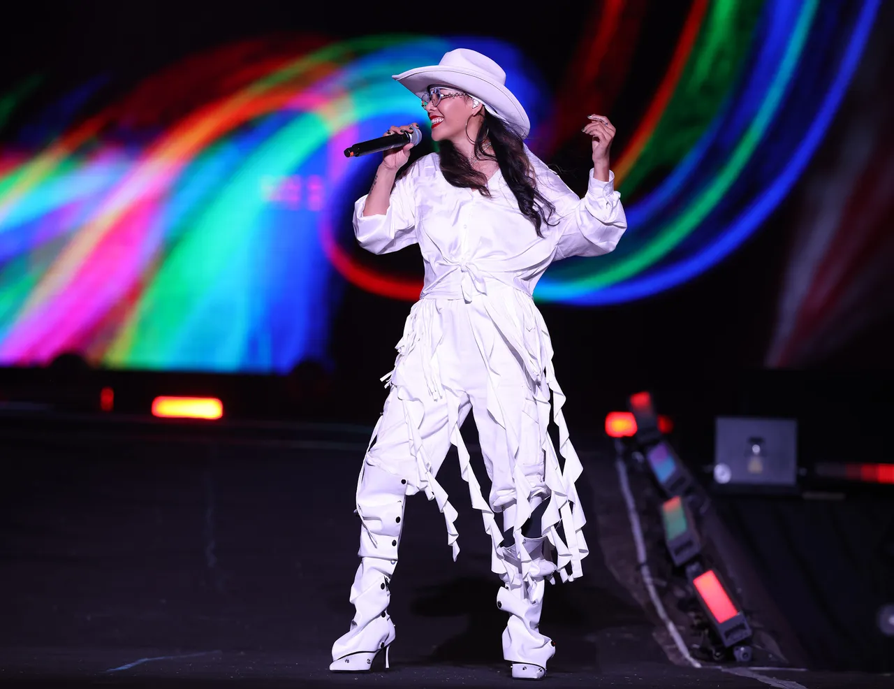 Saya唱跳掀起回忆杀。台东县政府提供