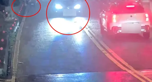 女童闖水溝蓋通道橫越基隆路遭撞　多元計程車「跨車道急閃」驚險一瞬間曝