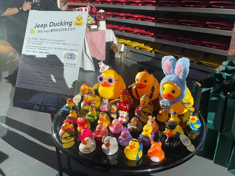 近年風靡北美的 Jeep Ducking 也在此次回歸活動中亮相。林浩昇攝