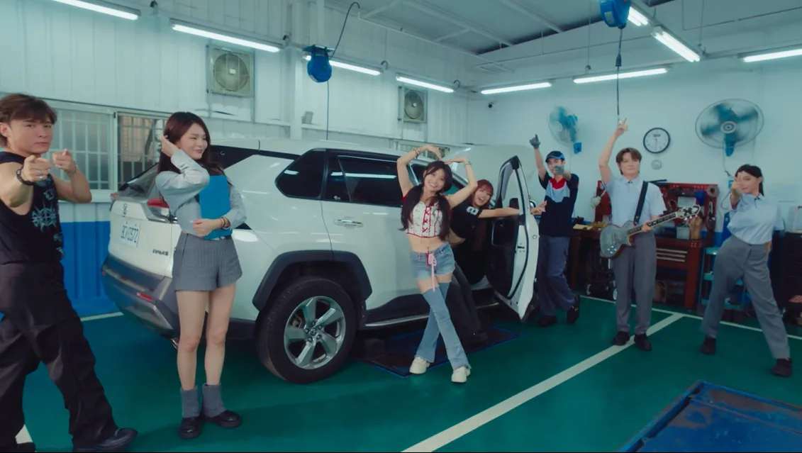 《TOYOTA冒险日记》以动感音乐与百老汇式舞蹈风格，打造耳目一新的视听体验。业者提供