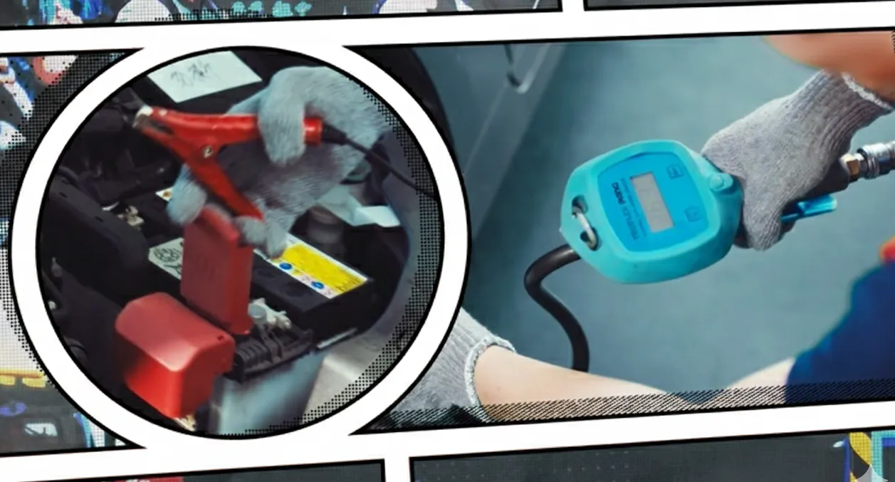 实地于TOYOTA保修站取景拍摄，带出站长、技师与顾客之间的互动故事。业者提供