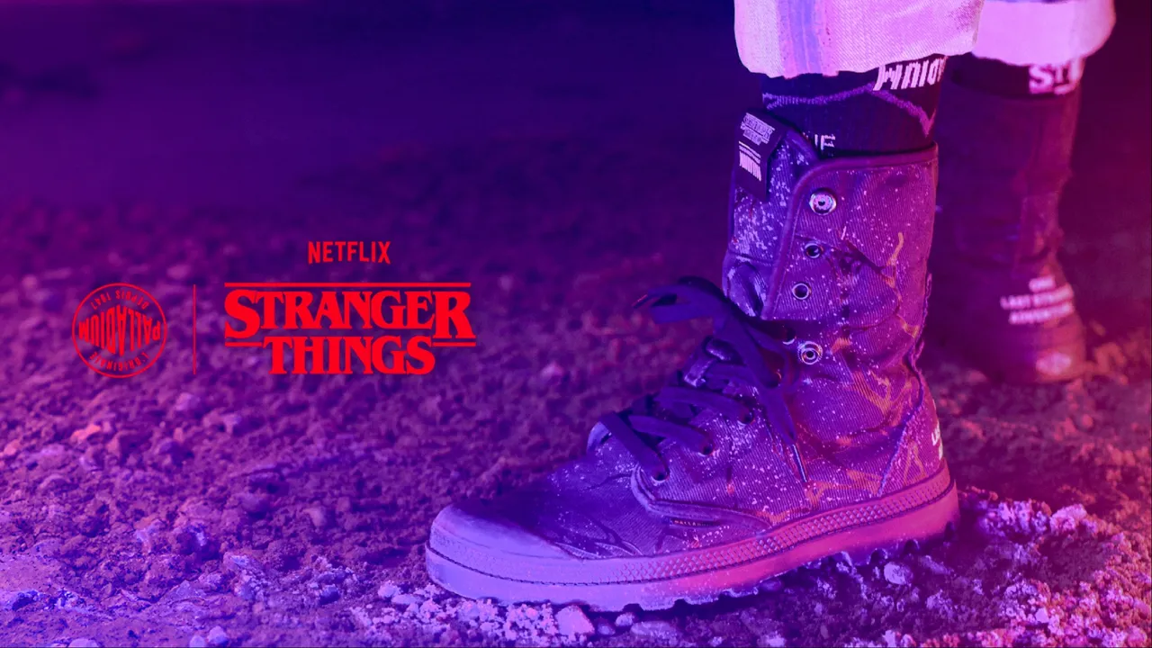 PALLADIUM釋出與《怪奇物語》的第二波最終聯名系列。品牌提供