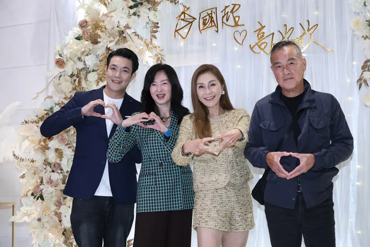 余政鴻（左起）、李之勤、梁佑南、龍天翔。彭欣偉攝