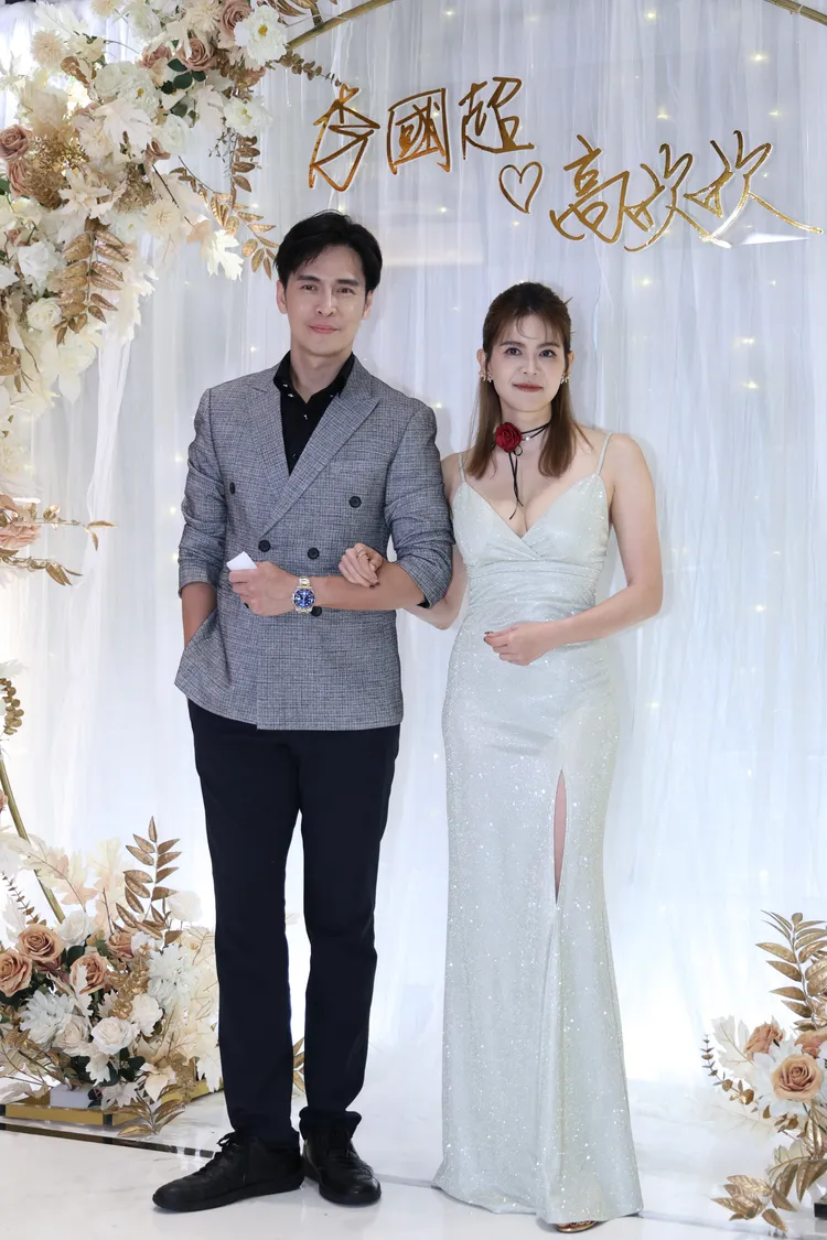 Gino和林柏妤擔任婚禮主持人。彭欣偉攝