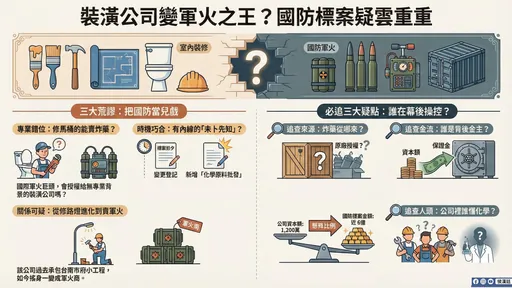 装修公司得标5.9亿RDX军购案　他戳「3大荒谬」斥把国防当儿戏
