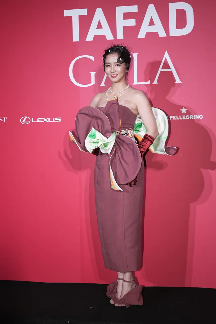 周曉涵今天造型可愛別緻。彭欣偉攝