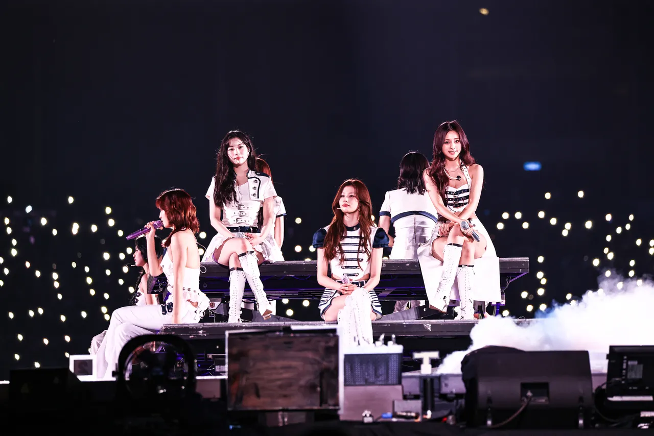 TWICE出道10年首次来台开唱。Live Nation Taiwan提供