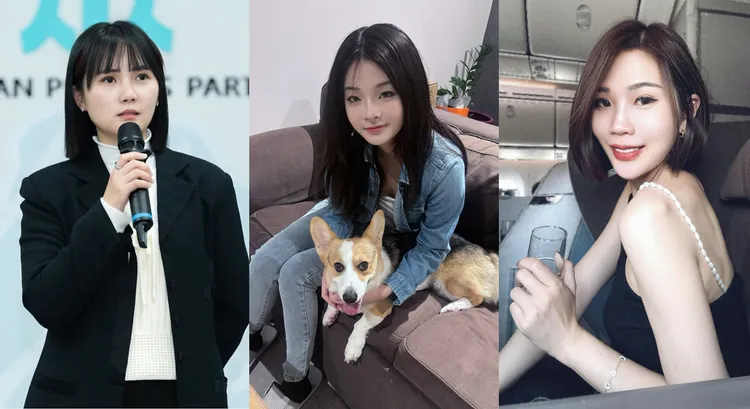 民眾黨發言人吳怡萱（左一）、資深記者馬郁雯（右一）將投入台北市中正萬華區議員，應曉薇女兒也傳出將參選。翻攝兩人臉書