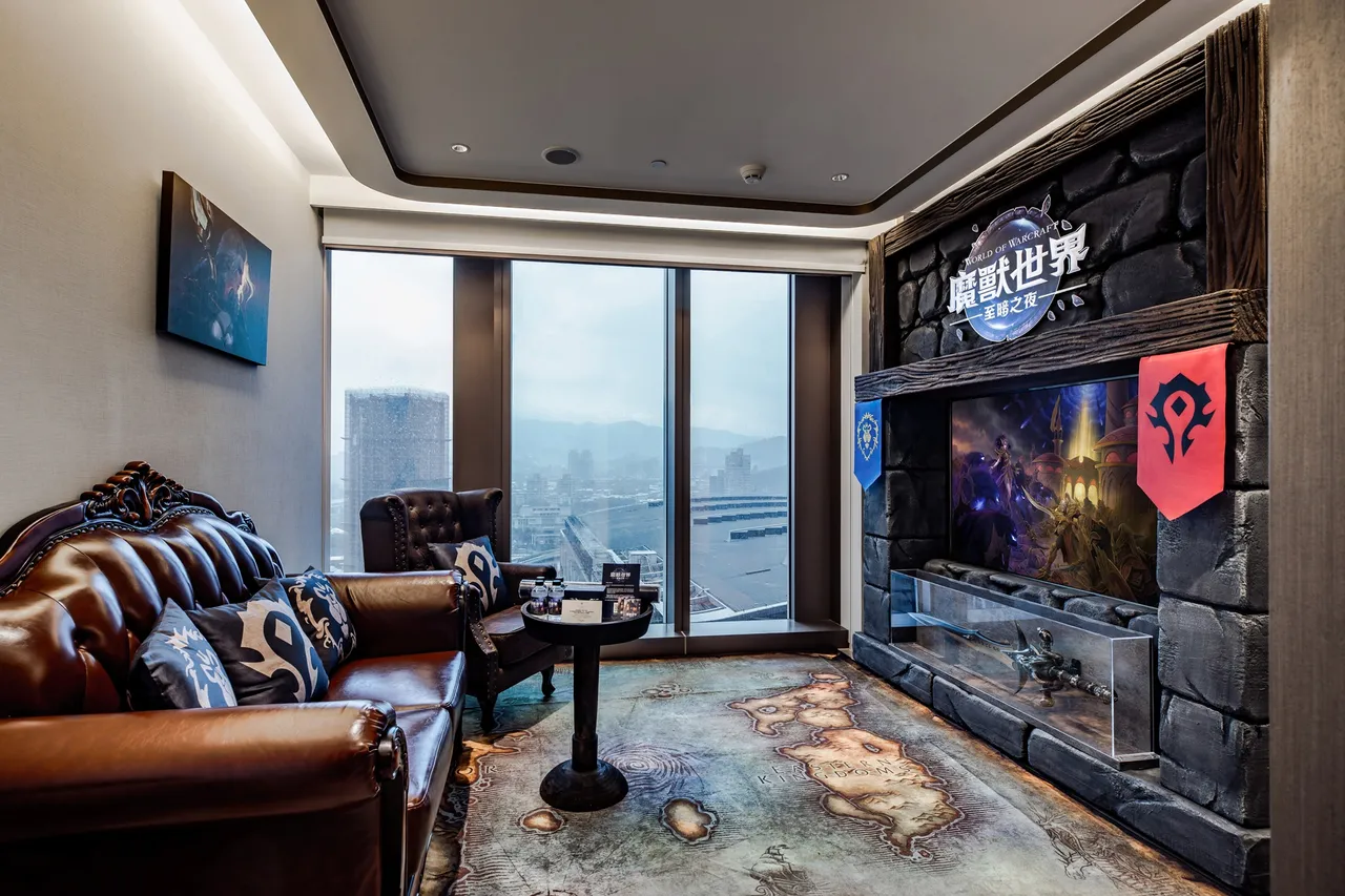 全台唯一「魔兽世界」主题房！爽玩客制化主机　附全台最难订吃到饱