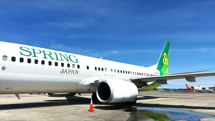 日本春秋航空客机，非当事班机。翻摄自X@springjapan0801