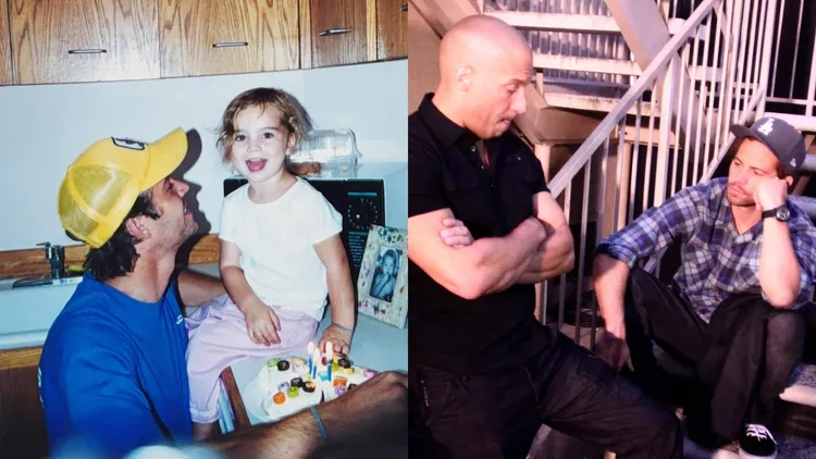 保罗沃克女儿梅朵和好友冯迪索发文怀念他。翻摄IG @meadowwalker、@vindiesel