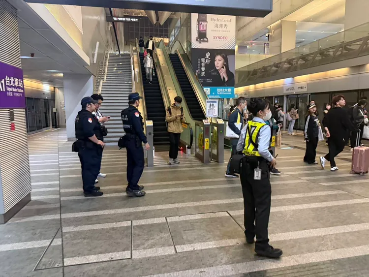 機捷加強巡檢，桃捷公司提供