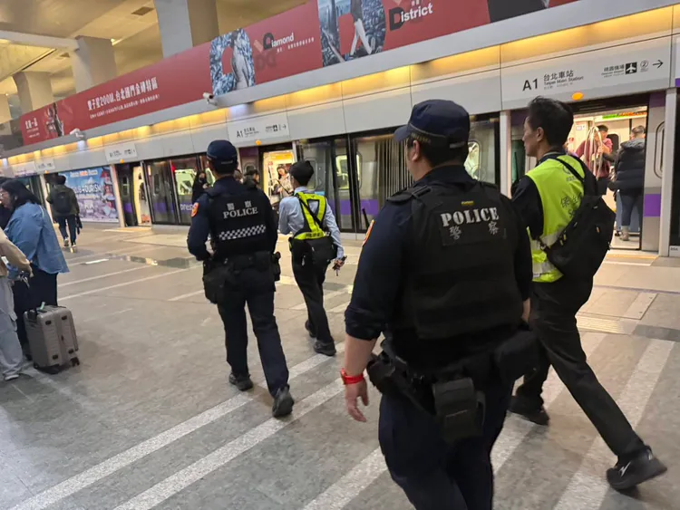 機捷加強巡檢，桃捷公司提供