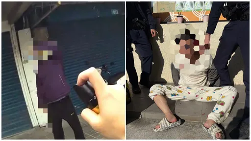 模仿效应？新北捷运男喊「我有枪」收押　三峡双刀男袭加油站声押