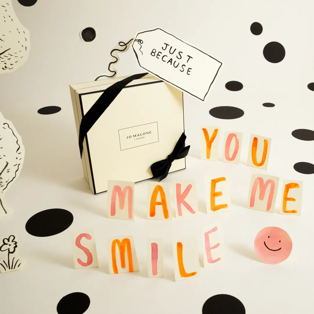 Jo Malone 2026延续Just Because礼因为你精神。张家玲摄