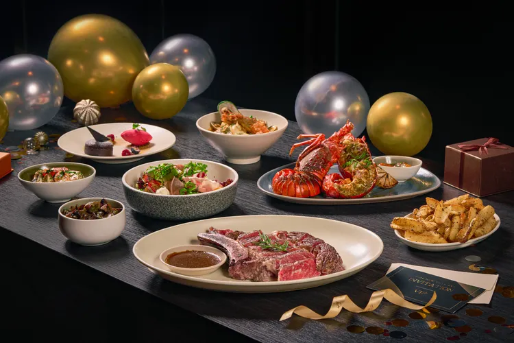 跨年第二輪晚餐。業者提供