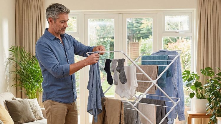 二寶爸客廳晾衣服摔跤「詭異窒息亡」　法醫：比隕石擊中還罕見