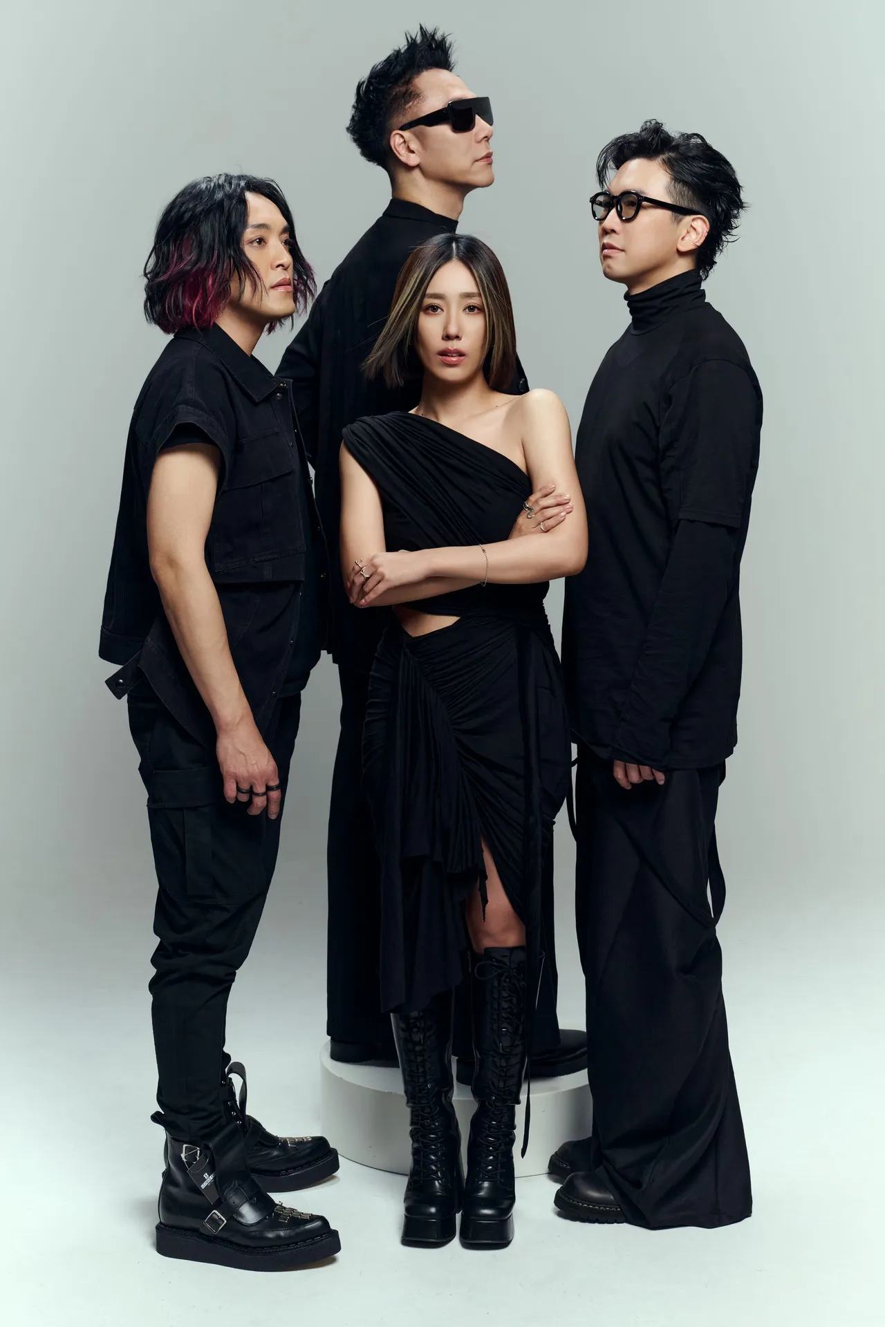 小男孩乐团出道10年感情一直很好。中天提供