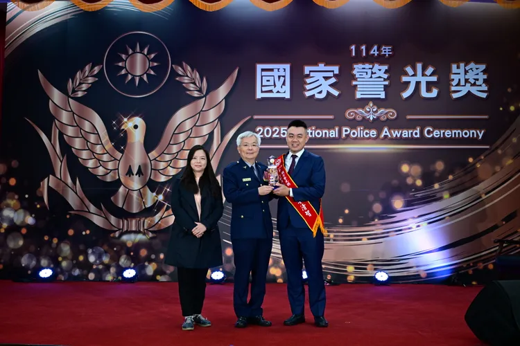 刑事警察局偵查正李清智獲個人組打擊詐欺類第2名。翻攝畫面