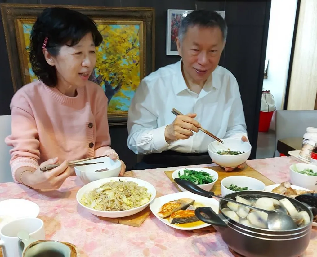 柯文哲交保后变胖了！陈佩琪：他「怪我」一直煮一直吃