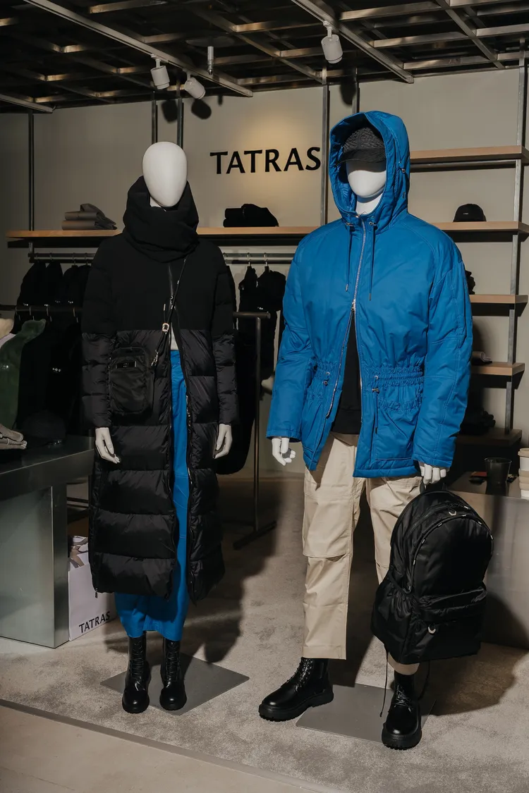 TATRAS在信義A9「SKM MEN’S」開設台灣首家期間限定快閃店。品牌提供