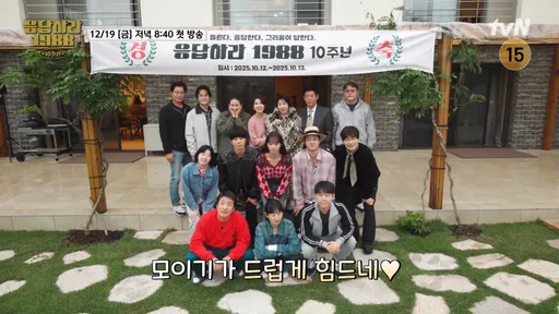 《請回答1988》10周年神還原海報！惠利、朴寶劍全到齊獨缺柳俊烈