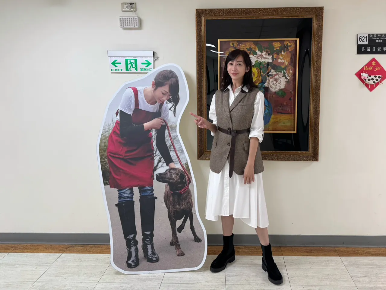 被称为「漂亮宝贝」的许淑华，对穿搭与美感有自己的坚持。张彩茜摄