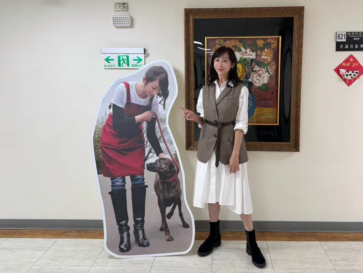 被稱為「漂亮寶貝」的許淑華，對穿搭與美感有自己的堅持。張綵茜攝